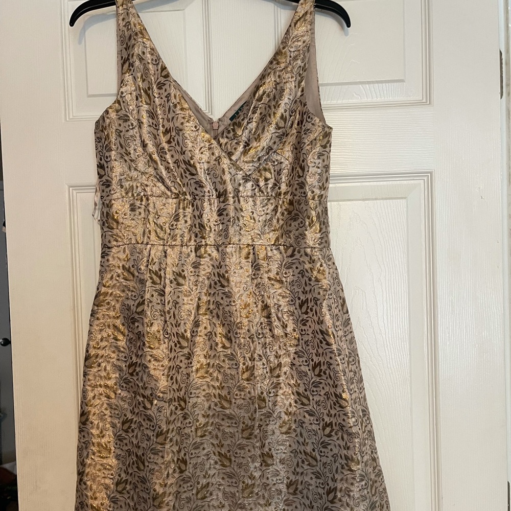 Ralph Lauren Floral Cocktail Dress